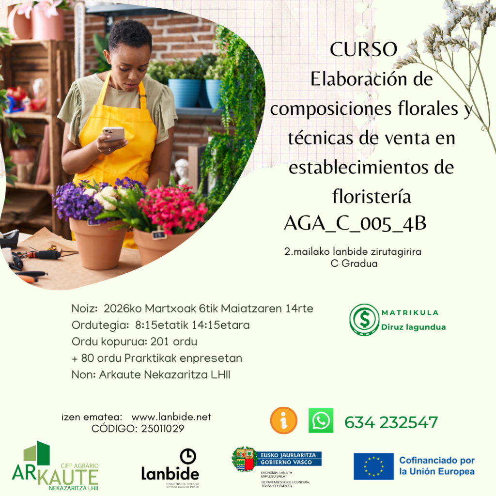 Ikastaroa 2.mailako Ziurtagiri Profesionala