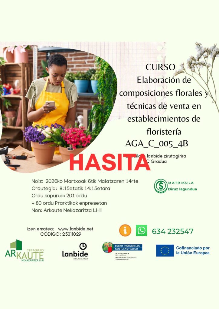 Ikastaroa 2.mailako Ziurtagiri Profesionala